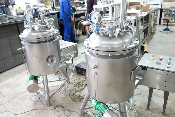 Емкость-реактор нержавеющая для судовой промышленности